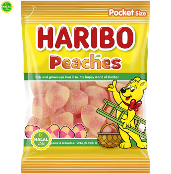 HARIBO - Peaches HALAL 100g